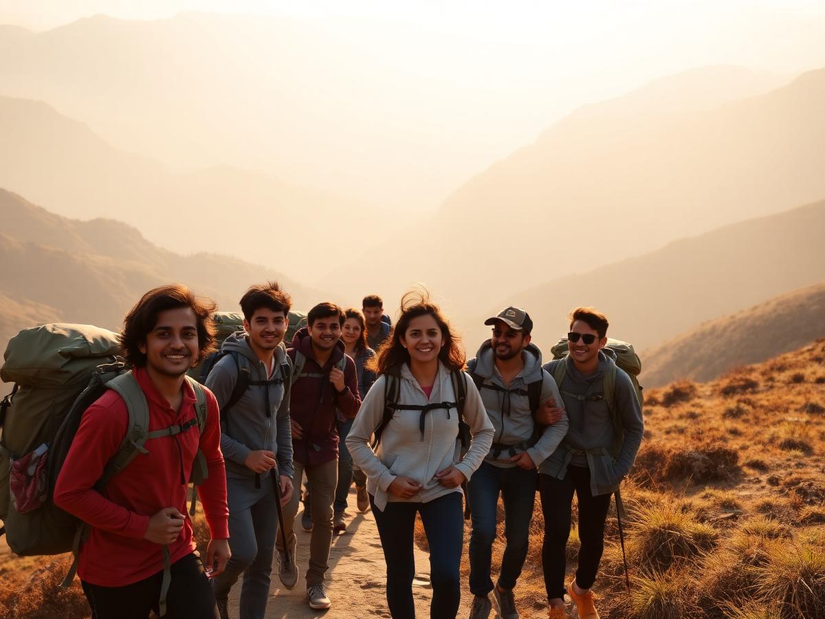 XploreNsee travelers on trail